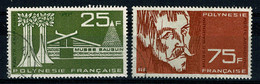 Ref 1562 - 1965 French Polynesia - Gauguin Museum 25f & 75f - Fine Used Stamps - France Colonies - Usados