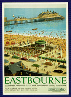 Ref 1562 - Super Poster Art British Railways Judges Postcard - Eastbourne Sussex - Eastbourne
