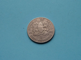 1 Shilling 1966 > Kenya > KM 5 ( Uncleaned Coins / For Grade, Please See SCANS ) ! - Kenya