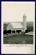 Ref 1564 -  Early Postcard - St Patrick's Parish Church - Saul - County Down Ireland - Down