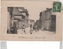 LA CHATAIGNERAIE GRANDE RUE 1912 - La Chataigneraie