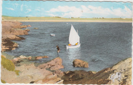 ILE DE NOIRMOUTIER L'HERBAUDIERE LES ROCHERS ET LA PLAGE DE LUZERONDE 1958 CPSM 9X14 TBE - Noirmoutier