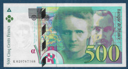 France - 500 Francs CURIE  1994  SPL - 500 F 1994-2000 ''Pierre Et Marie Curie''