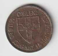 DEUTSCHES REICH - COBLENZ 1918: 25 Pfennig, Notgeld, Funck 80.2 - 25 Pfennig
