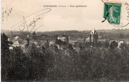 VIVONNE VUE GENERALE 1912 TBE - Vivonne
