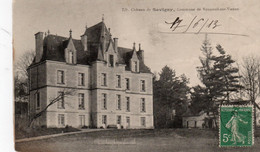 VOUNEUIL SUR VIENNE CHATEAU DE SAVIGNY 1913 TBE - Vouneuil Sur Vienne