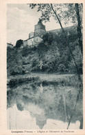 Delcampe - LUSIGNAN L'EGLISE ET L'ABREUVOIR DE VAUCHIRON 1934 TBE - Lusignan