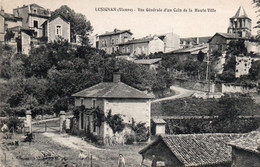 Delcampe - LUSIGNAN VUE GENERALE D'UN COIN DE LA HAUTE VILLE 1928 TBE - Lusignan