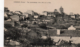 Delcampe - LUSIGNAN VUE PANORAMIQUE D'UN COTE DE LA VILLE 1924 TBE - Lusignan
