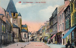 Delcampe - CHAUVIGNY RUE DES MARCHES 1928 TBE - Chauvigny