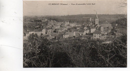 Delcampe - SAINT BENOIT VUE D'ENSEMBLE COTE EST TBE - Saint Benoit