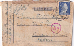 Allemagne - Allenstein - Feldpost - Besetzungen 1938-45