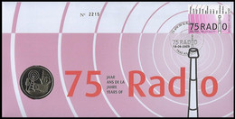 NUMISLETTER 3415° - 75 Ans De La Radio / 75 Jaar Radio / 75 Jahre Radio / 75 Years Of Radio - BELGIQUE / BELGIË - Numisletters