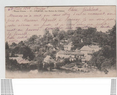 CHALUS LES RUINES DU CHATEAU 1903 PRECURSEUR TBE - Chalus