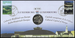 NUMISLETTER 3676/3677° - Émission Commune Avec La Luxembourg / Gemenschappelijke Uitgifte Met Luxemburg - Cartas & Documentos