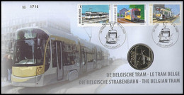 NUMISLETTER 3772/3774° - Le Tram / De Tram / Die Straßenbahn / The Tramway - BELGIQUE / BELGIË / BELGIEN - MVTM - Numisletter