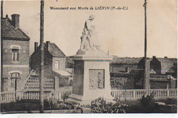 62 LIEVIN  Le Monument Aux Morts - Lievin