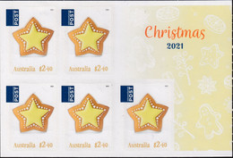 Australia 2021 Christmas Star P&S Sheetlet Sc? Mint Never Hinged - Nuovi