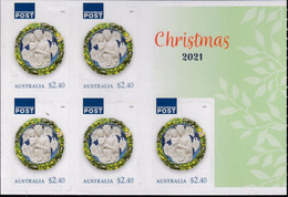 Australia 2021 Christmas Wreath P&S Sheetlet Sc? Mint Never Hinged - Nuevos
