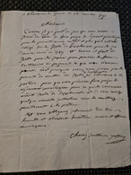 CHAVANNES LES GRANDS  FRANCHISE 1790 POUR BELFORT PAIEMENT DE ROLES - ....-1700: Precursors