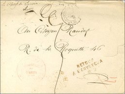 Càd PARIS / R. ST DOMque ST GN 53 19 MAI 71 Sur Enveloppe Avec Texte Daté Du 18 Mai 1871 Adressée Localement, Au Verso N - Guerre De 1870