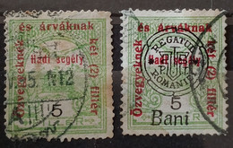 Transylvania 1904 Romania 1904 Cluj Oradea  OccupationTimbru Ajutor , Revenue Stamps Used - Siebenbürgen (Transsylvanien)