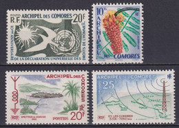 COMORES - 1958/1960 - ANNEES COMPLETES ! - YVERT N°15/18 ** MNH - COTE = 25 EUR. - Ongebruikt