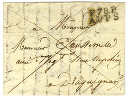 P.78.P. / AUPS Sur Lettre Pour Draguignan. 1810. - SUP. - Sonstige & Ohne Zuordnung