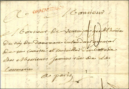 DRAGVIGNAN Rouge (L N° 2A) Sur Lettre Pour Paris. 1762. - TB / SUP. - Sonstige & Ohne Zuordnung