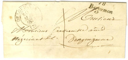 Cursive 78 / Bargemon Càd T 13 DRAGUIGNAN (78), Taxe 1 Sur Lettre Locale. 1839. - TB / SUP. - R. - Otros & Sin Clasificación