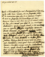 BEAUHARNAIS Fanny De (1737-1813), Femme De Lettres. - Otros & Sin Clasificación