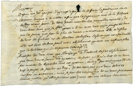 BOUTHILLIER Claude, Comte De Chavigny (1581-1652), Secrétaire D'Etat Puis Surintendant Des Finances. - Otros & Sin Clasificación