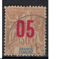 GRANDE COMORE         N°     YVERT  25 OBLITERE       ( Ob  10/08 ) - Usados