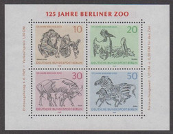 Berlin, Zootiere  Bl. 2 , Xx   (A6.0507) - Blokken