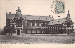 CPA - 59 - MALO LES BAINS - La Mairie - Dos Non Divisé - Edition LEQUESNE - Malo Les Bains