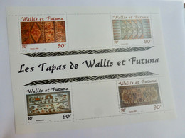 Wallis& Futuna Bloc Les Tapas BF 10   2001 - Hojas Y Bloques
