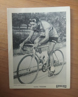 Cyclisme - Cycliste- Carte Publicitaire GLOBO Photo Miroir Sprint  : TEISSEIRE - Ciclismo