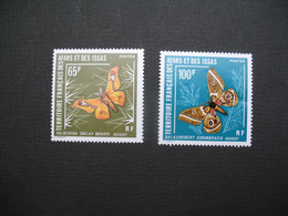 Papillons  Afars Et Issas  1976  N° 420 - 421    Neuf **   à Voir - Butterflies