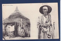 CPA Afrique Noire Roi Royalty Ethnic Non Circulé Dakar Sénégal - Sin Clasificación