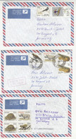 South Africa 6 Air Mail Letter Covers Posted 200? To Germany B220901 - Brieven En Documenten