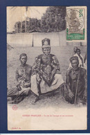 CPA Afrique Noire Roi Royalty Ethnic Circulé Congo - Non Classés