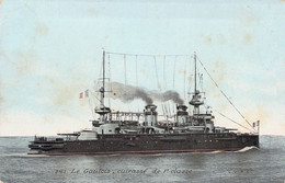 CPA - BATEAU - CUIRASSE LE GAULOIS - De 1er Classe - Krieg