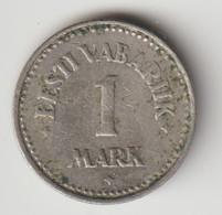 EESTI 1922: 1 Mark, KM 1 - Estonie