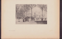 Photogravure ( 32 X 22 Cm ) " Place Du Gouvernement " ( Rousseurs ) - Prints & Engravings