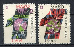 Cuba 1964. Yvert 710-11 Usado. - Oblitérés