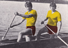 Romania - Postcard Unused -  Rowing - Canoe, 2 Persons - Aviron