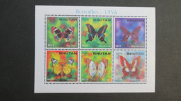 Papillons  Bhoutan  1996  N°  1108 à 1113   Neuf **   à Voir - Butterflies