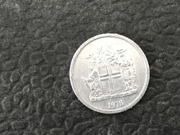Münze Münze Umlaufmünze Island 1 Krone 1978 - Islandia