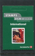 NEW ZEALAND - 2008  $ 15.00  BOOKLET  CHRISTMAS  MINT NH - Postzegelboekjes