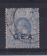 Tanganyika: 1921   KGV 'G.E.A.' OVPT    SG64     15c    Used - Tanganyika (...-1932)